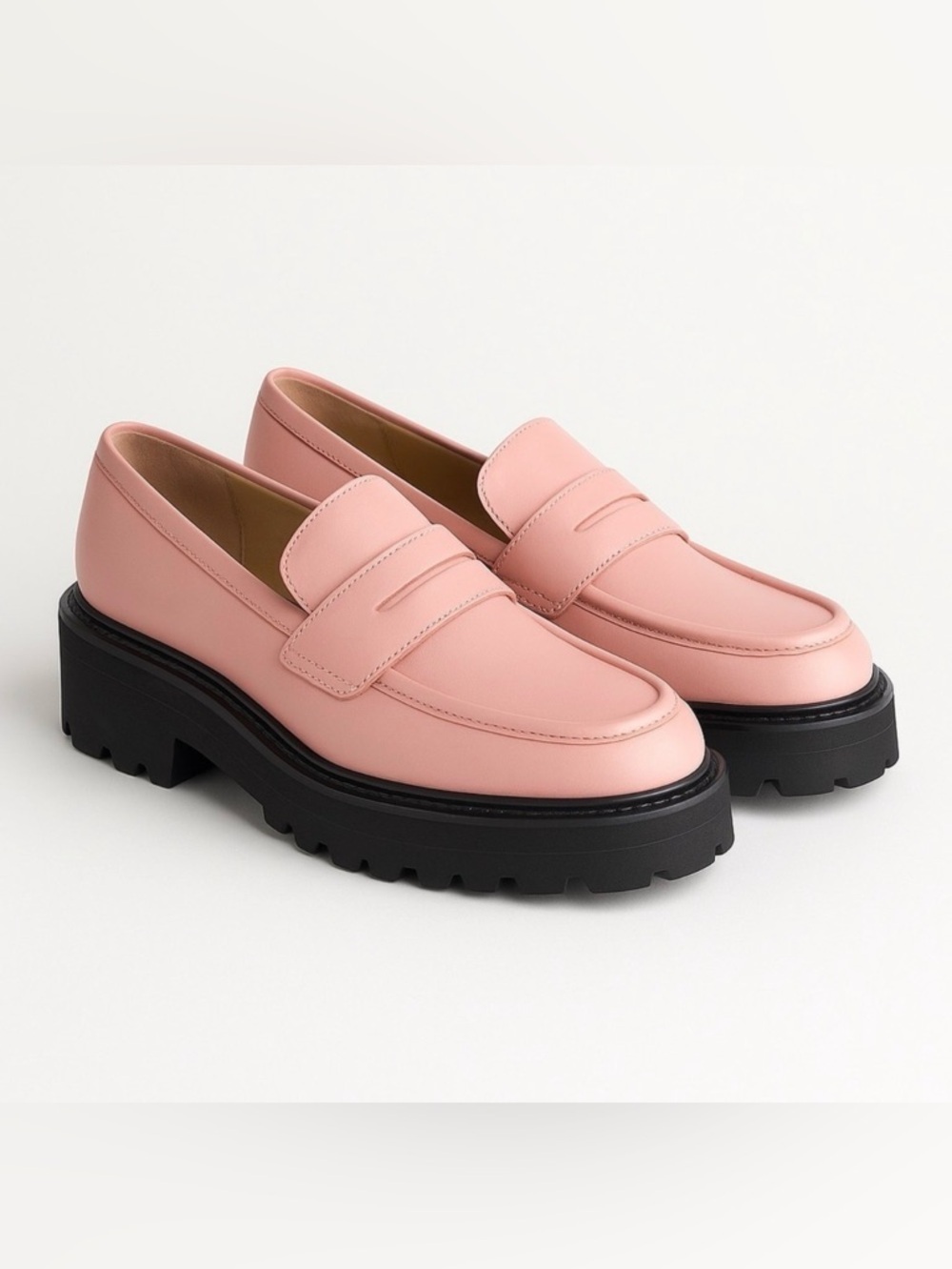 POPPY BARLEY Pink Platform Loafers | Size 11 fits like 10|